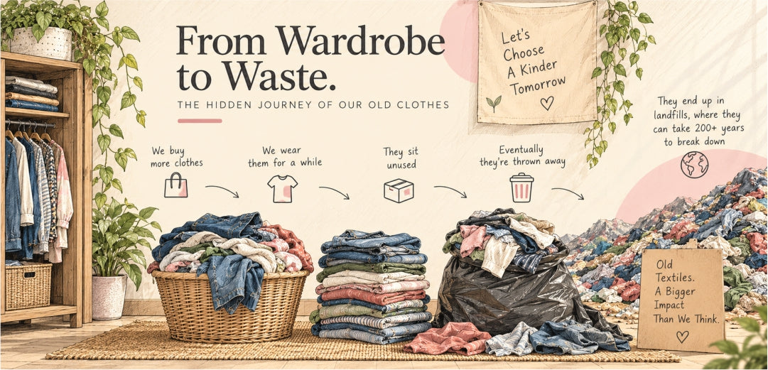 From Wardrobe to Waste — How Textile Waste Is Created