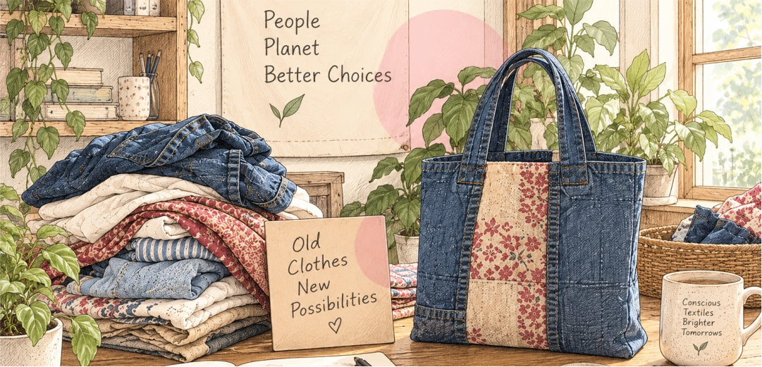From Forgotten to Future. Why your old clothes still have a lot to give.