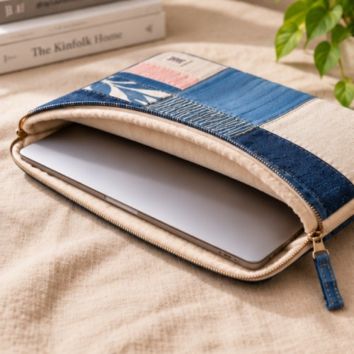 Reboot — Upcycled Laptop Sleeve