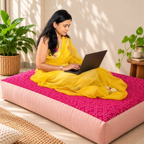 Bharatiya Baithak — Upcycled Lower Sitting